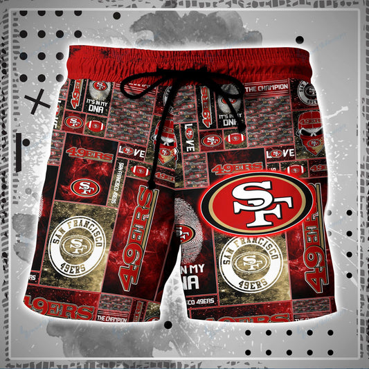 San Francisco 49ers Shirt and Shorts BG95