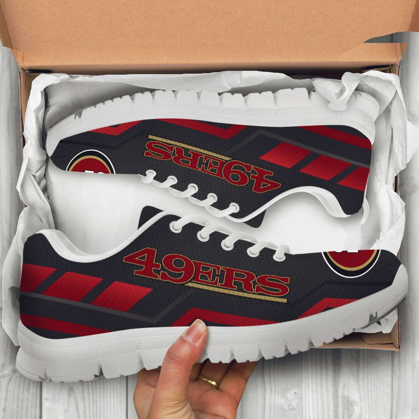 San Francisco 49ers Sneakers 054