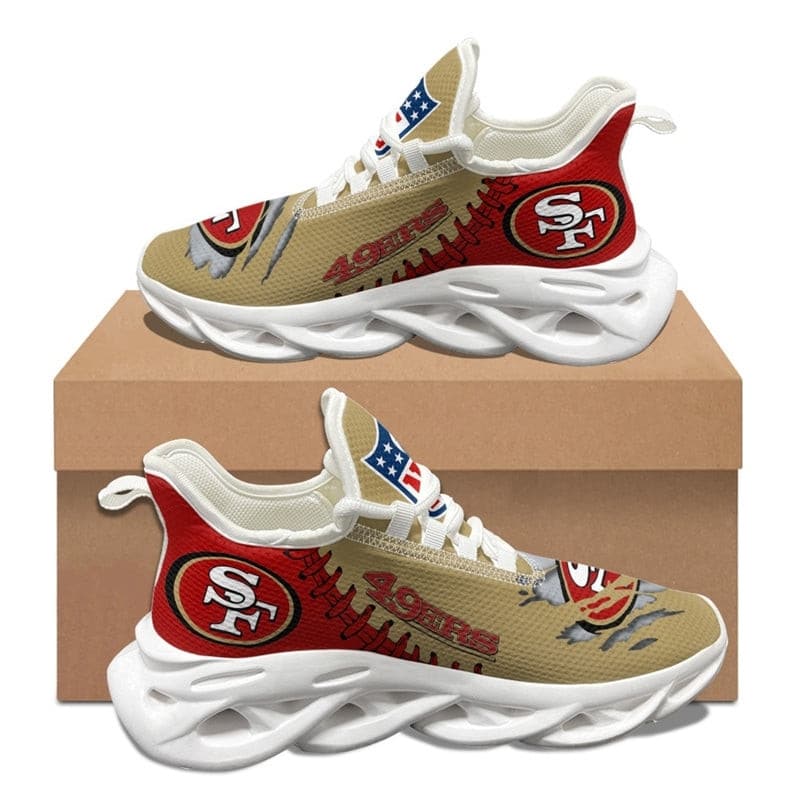 San Francisco 49ers Sneakers 3D Max Soul Shoes