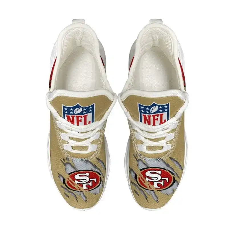 San Francisco 49ers Sneakers 3D Max Soul Shoes