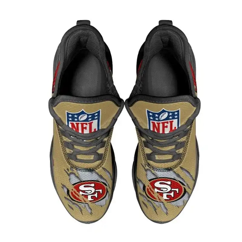 San Francisco 49ers Sneakers 3D Max Soul Shoes