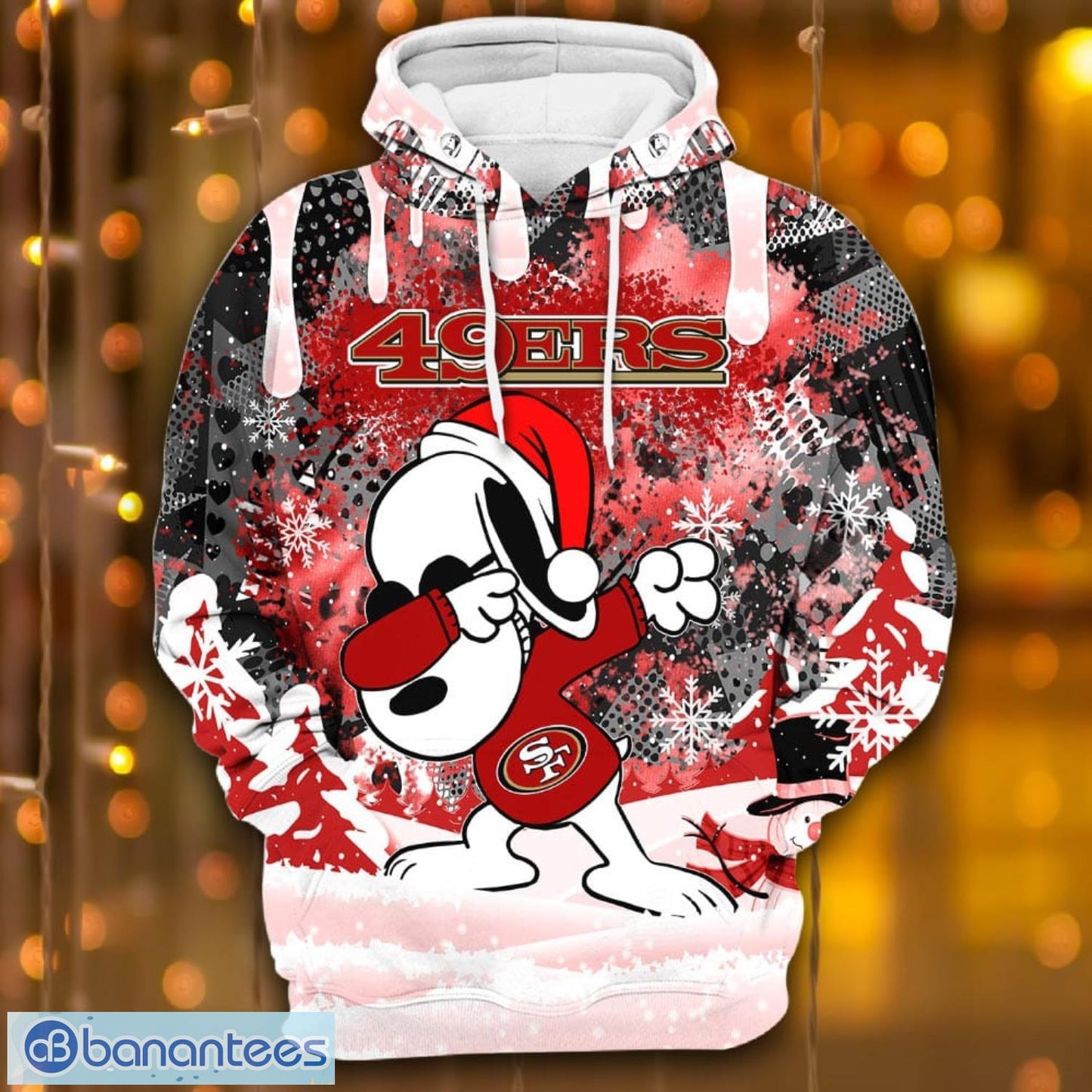 San Francisco 49ers Christmas Hoodie BBHD831
