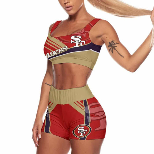 San Francisco 49ers Sport Bra & Trunks 162-1