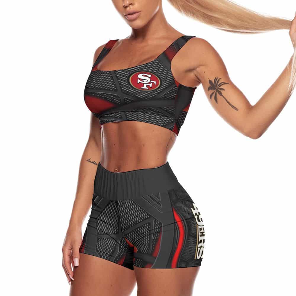 San Francisco 49ers Sport Bra & Trunks 169-1