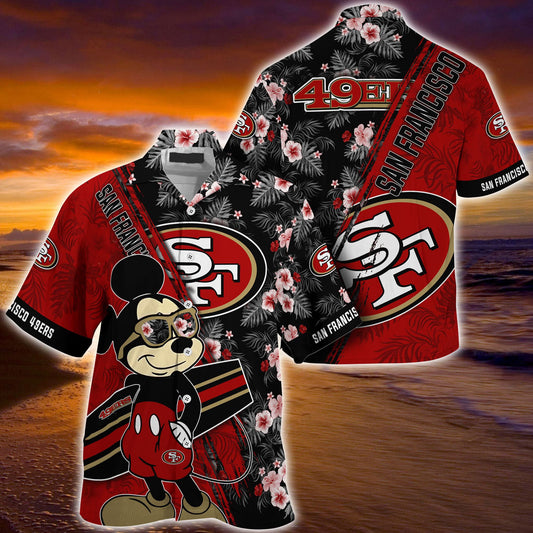 San Francisco 49ers Summer Hawaiian Shirt 69