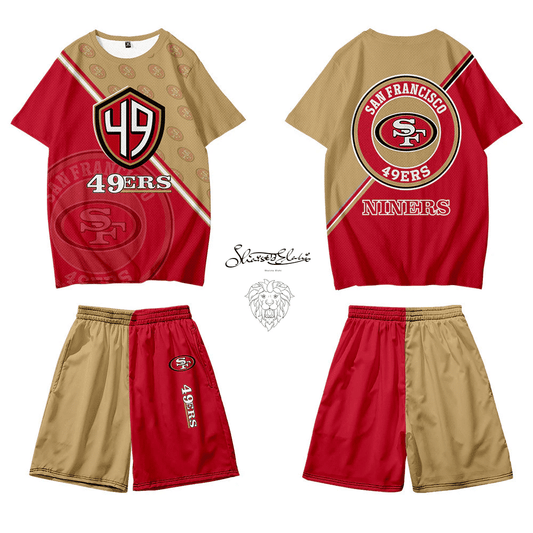 San Francisco 49ers T-shirt and Shorts BG149