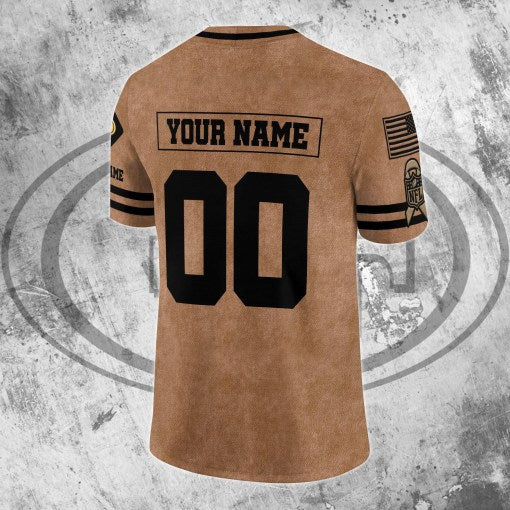 San Francisco 49ers Personalized V-neck Football Jersey Sport Gifts For Fan AZCVFJ092