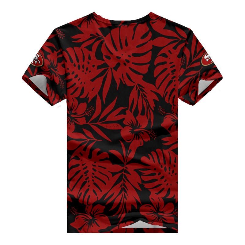 San Francisco 49ers V-neck Women T-shirt BG448