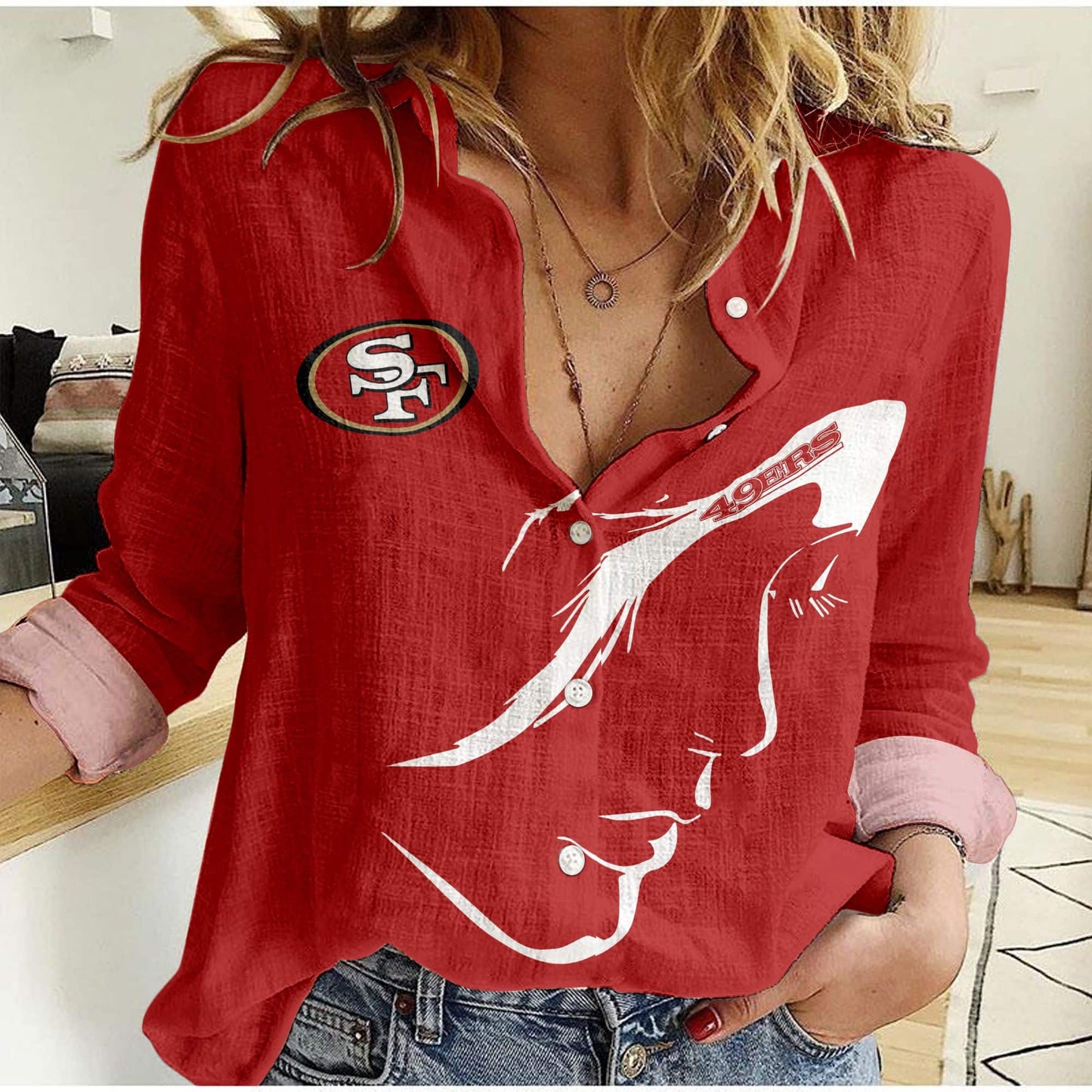 San Francisco 49ers Woman Shirt BG120