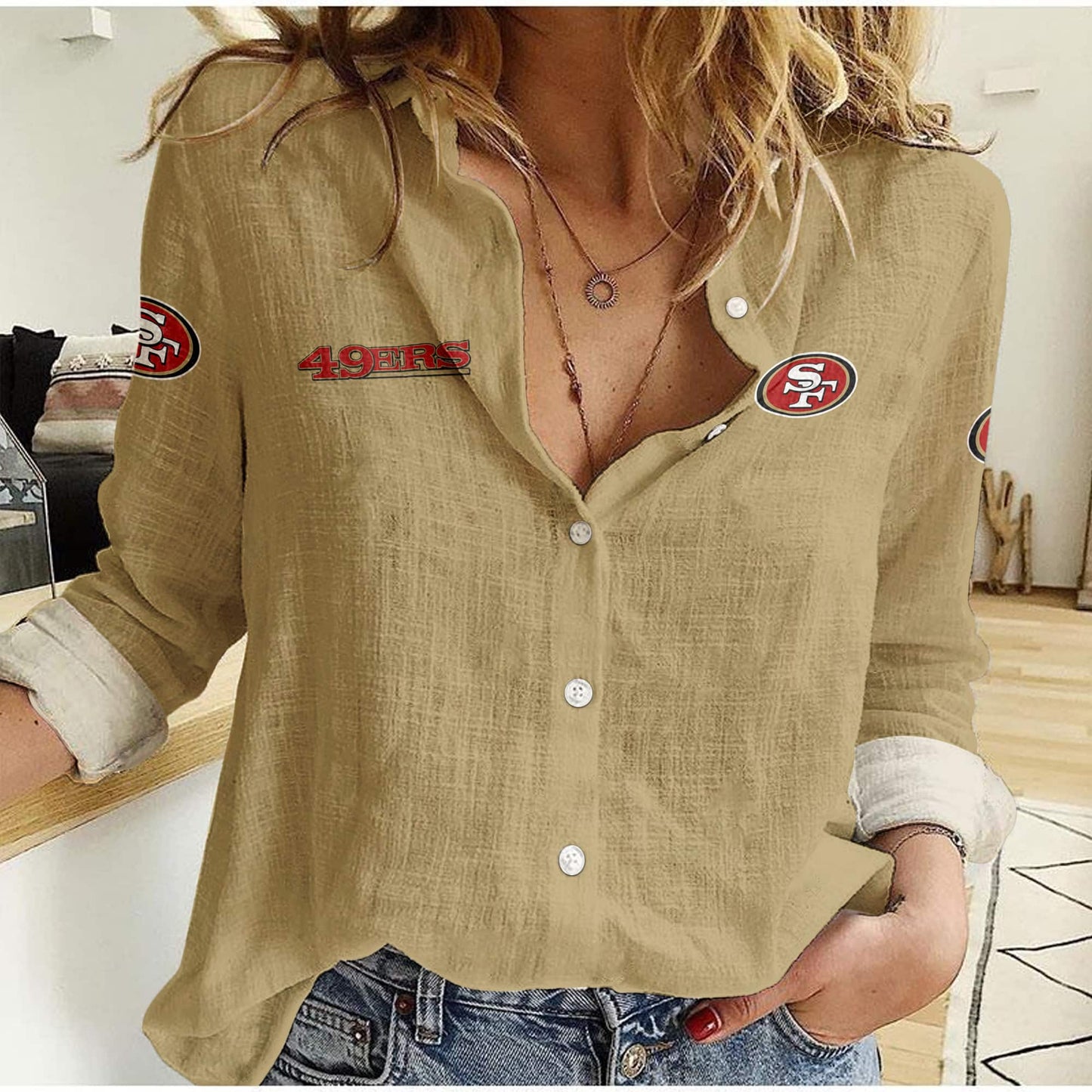 San Francisco 49ers Woman Shirt BG20