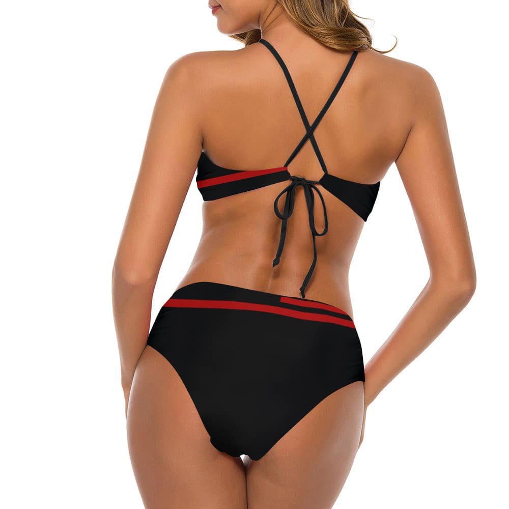 San Francisco 49ers Women’s Cami Keyhole One-piece Swimsuit BG57
