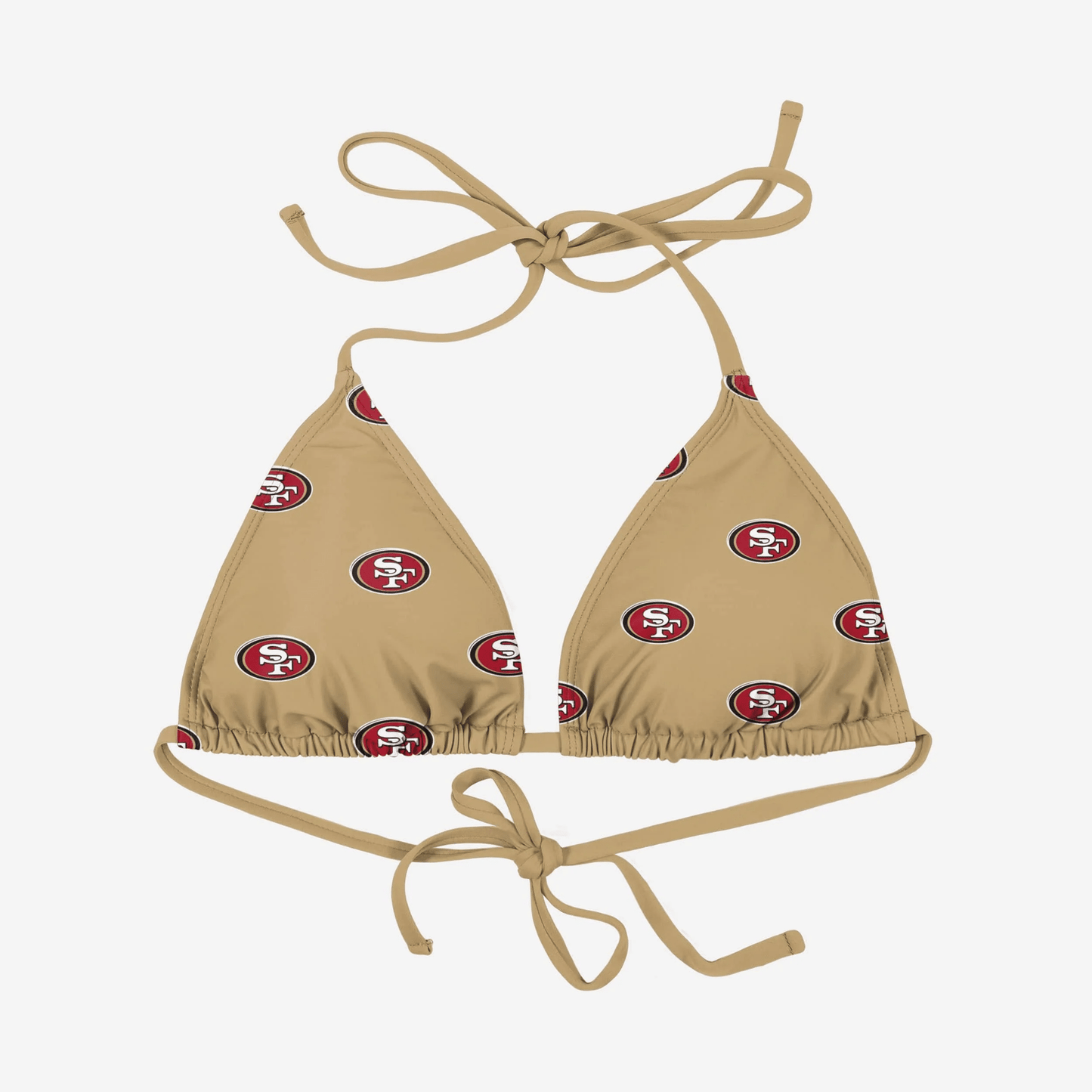 San Francisco 49ers Womens Mini Print Bikini