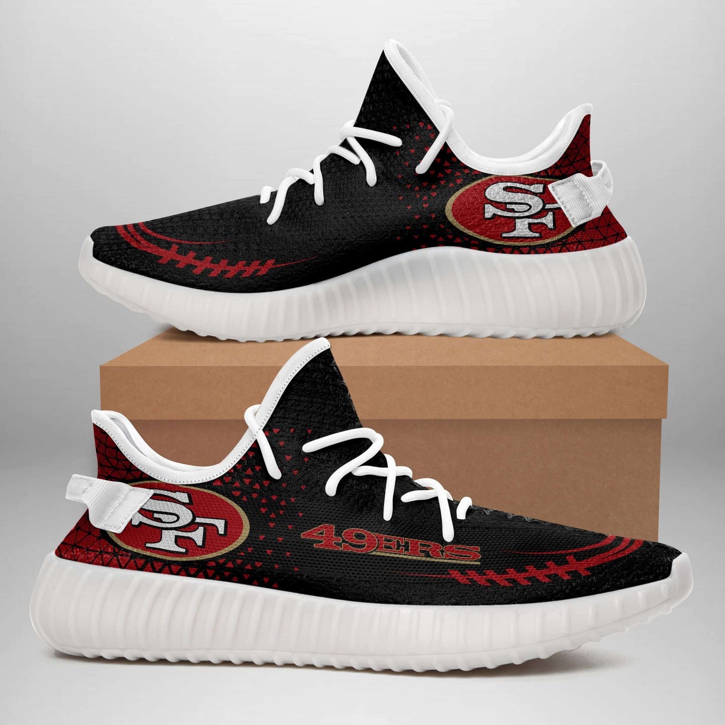 San Francisco 49ers Yeezy Shoes 015