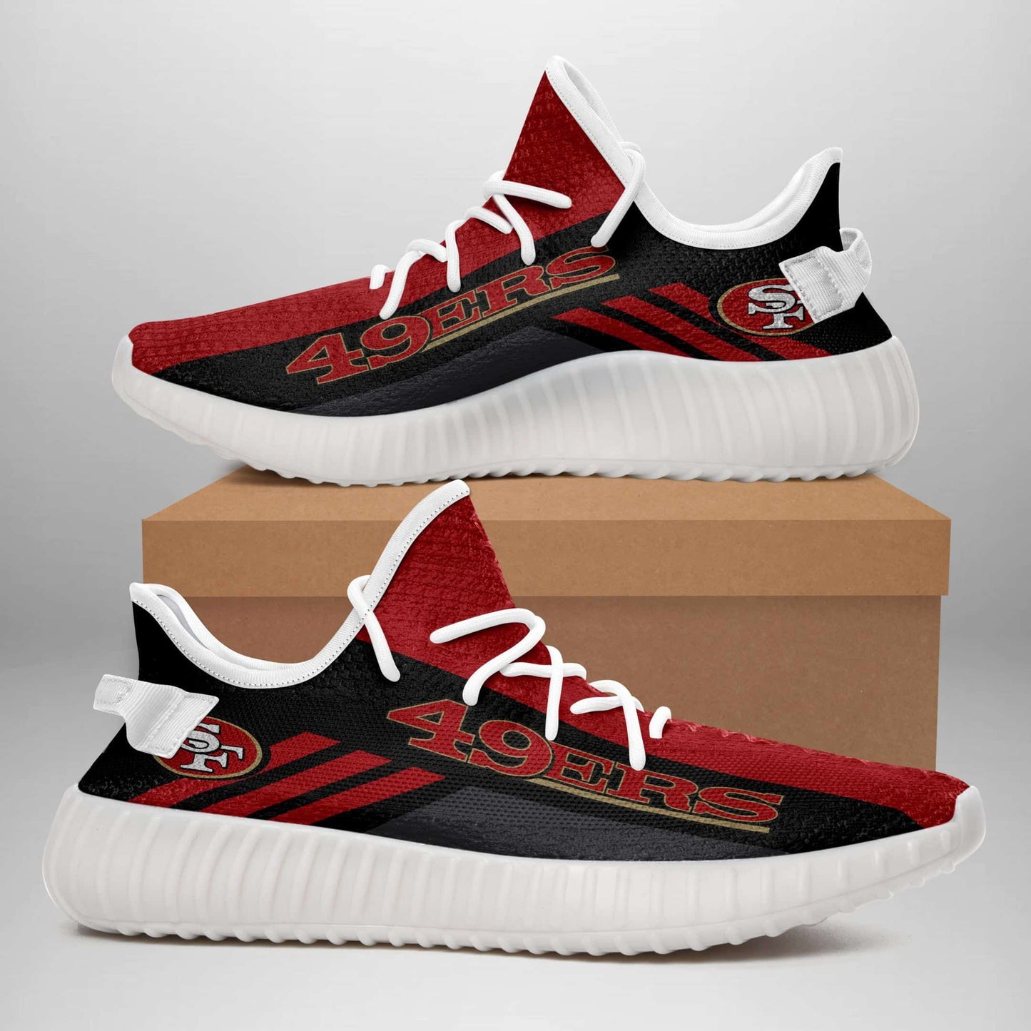 San Francisco 49ers Yeezy Shoes 021