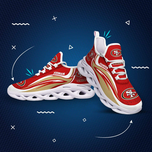 San Francisco 49ers Yezy Running Sneakers 177
