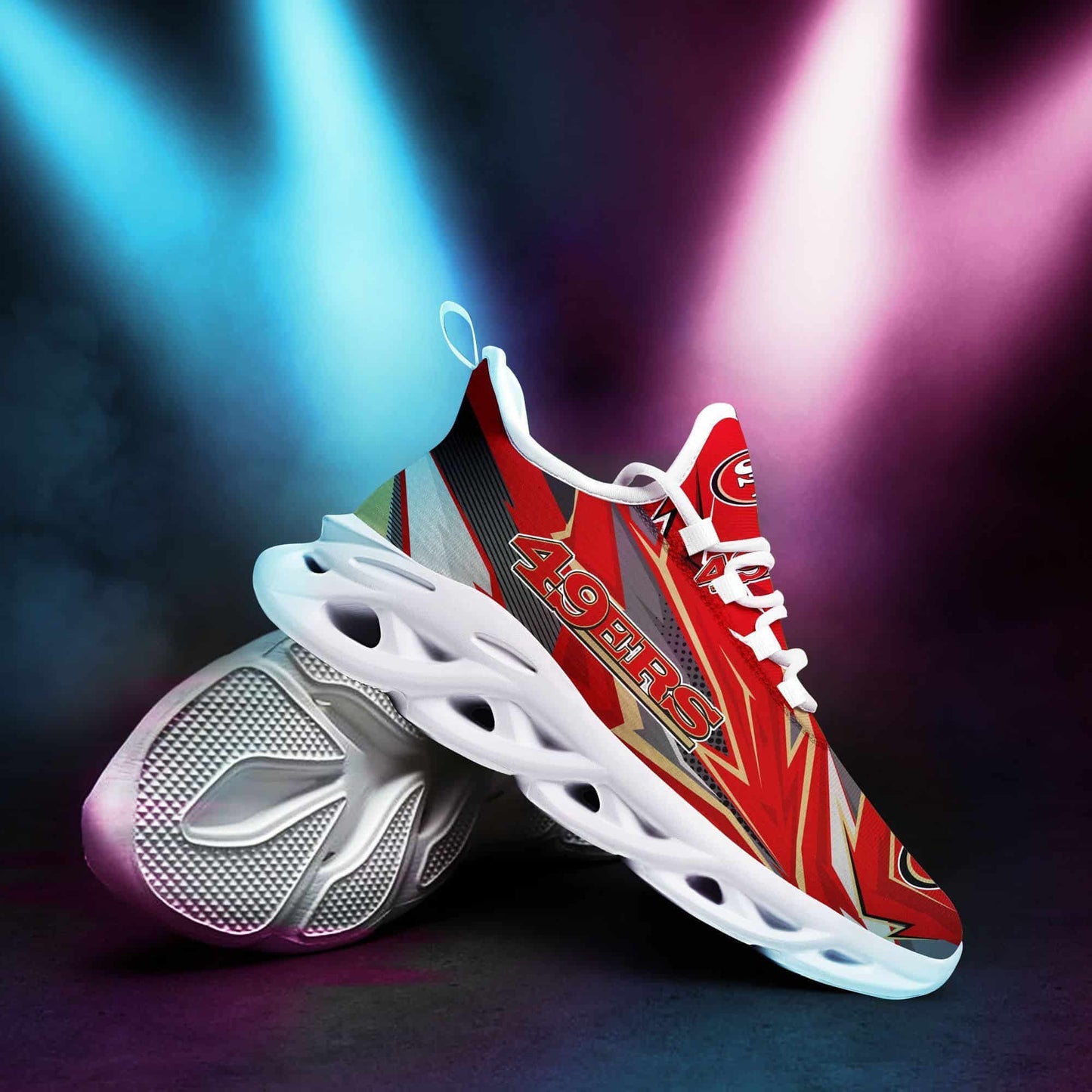 San Francisco 49ers Yezy Running Sneakers 178