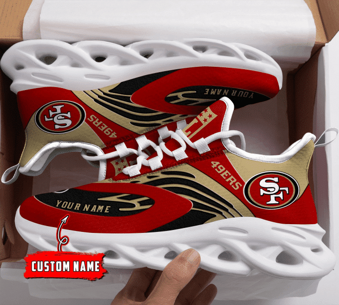 San Francisco 49ers Yezy Running Sneakers 872