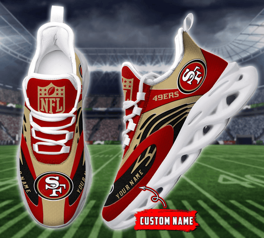 San Francisco 49ers Yezy Running Sneakers 872