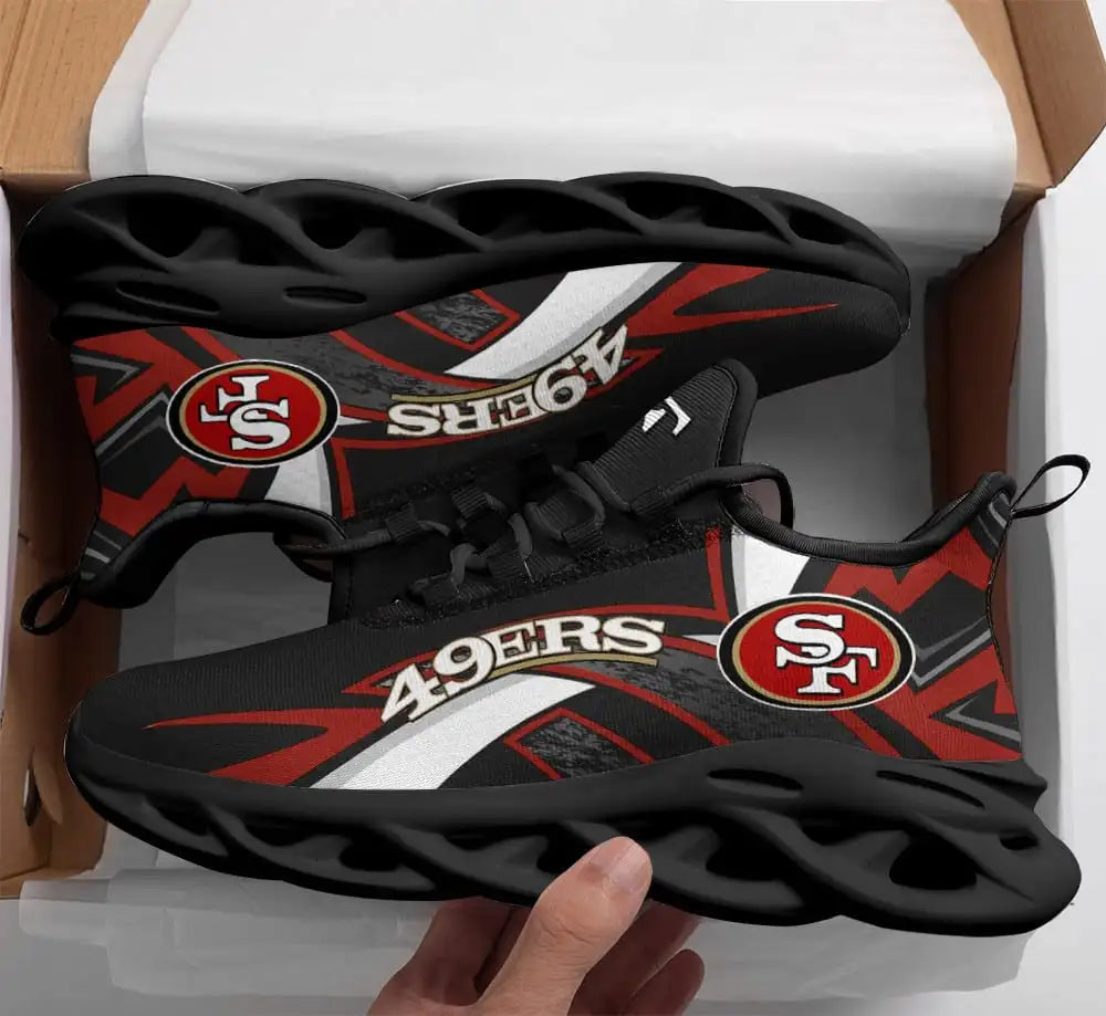 San Francisco 49ers Yezy Running Sneakers BG46