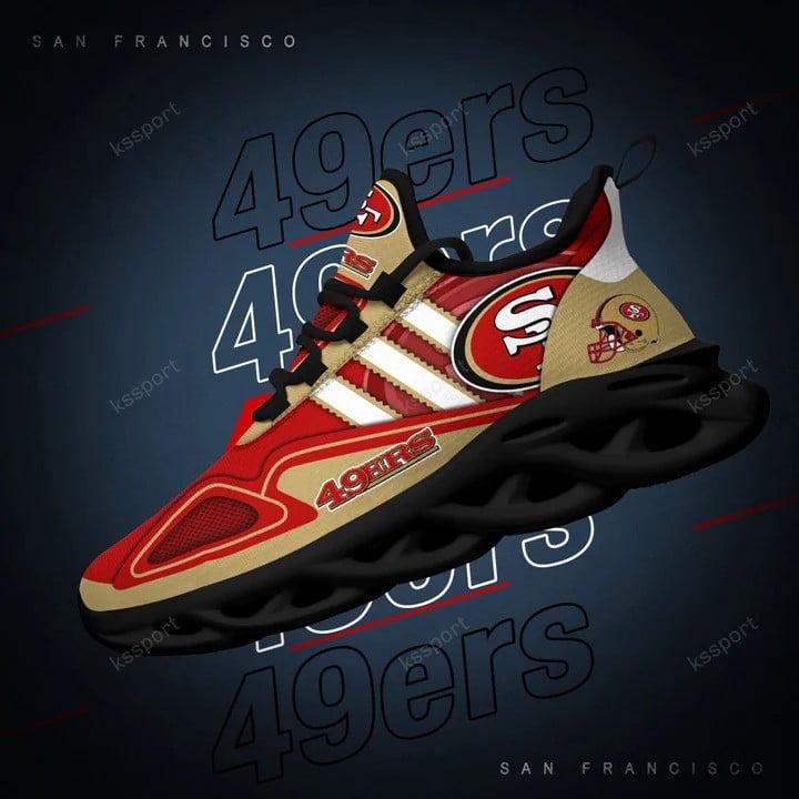 San Francisco 49ers Yezy Running Sneakers BG647