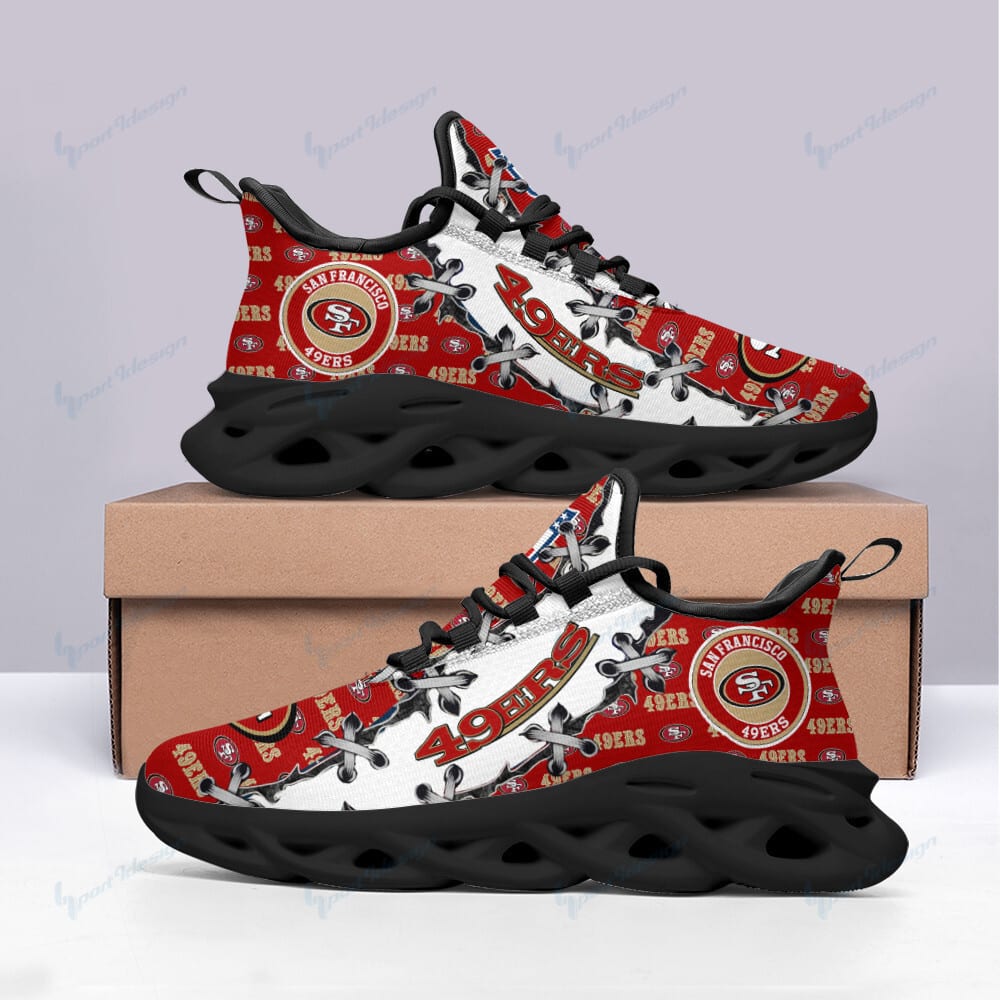 San Francisco 49ers Yezy Running Sneakers SPD73