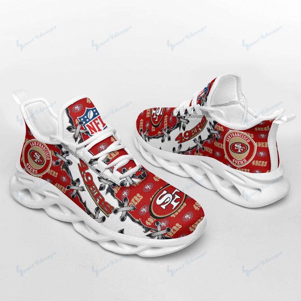 San Francisco 49ers Yezy Running Sneakers SPD73