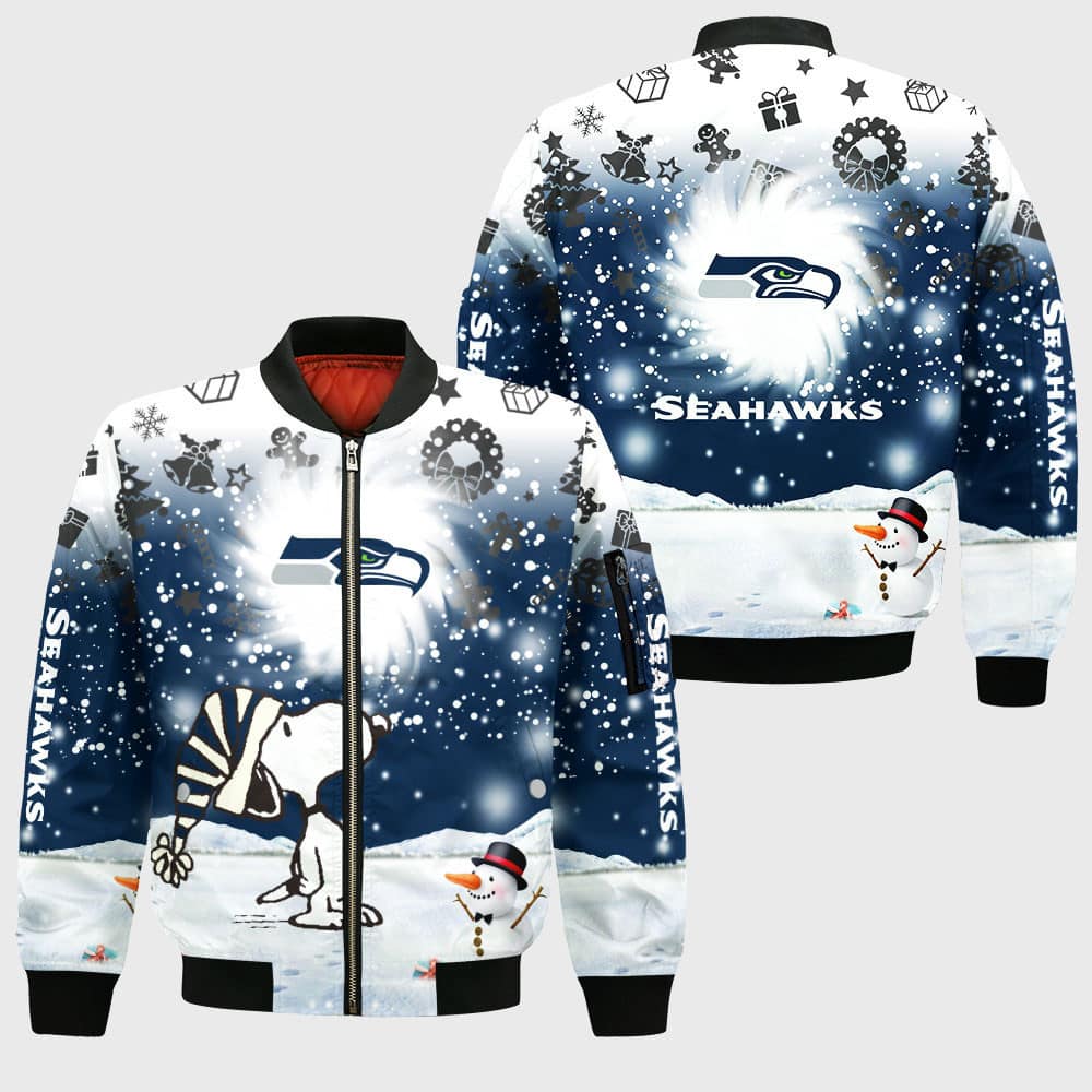 Seattle Seahawks Bomber Jacket CS27