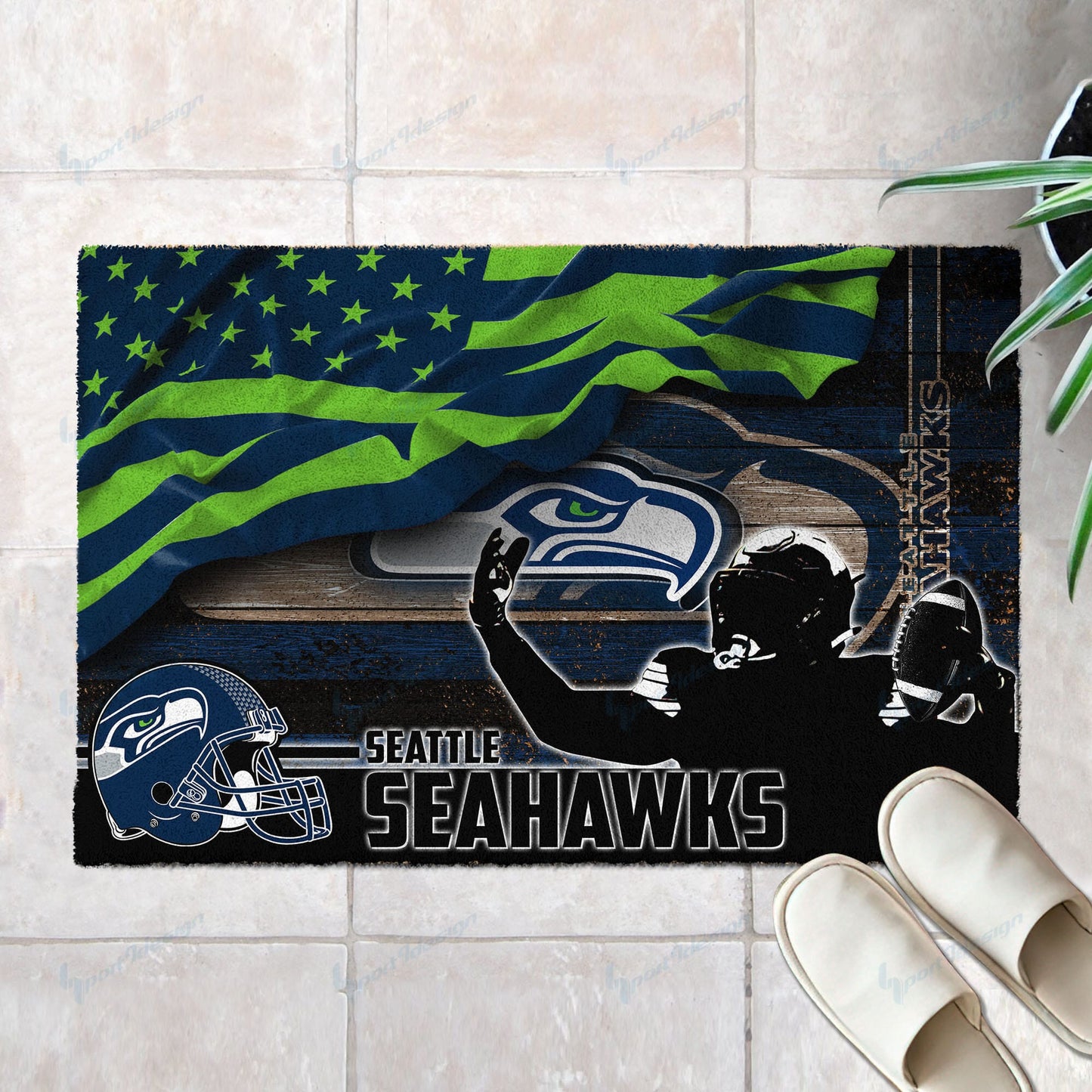 Seattle Seahawks Doormat BG58