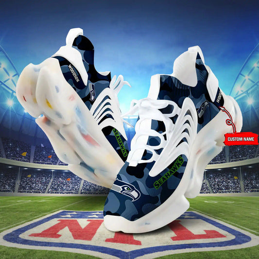 Seattle Seahawks F68 Sport Camo Shoes S15