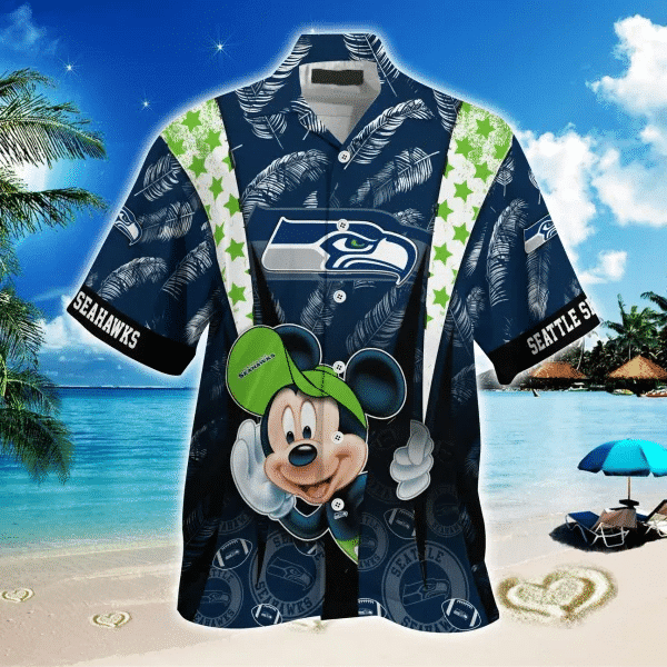 Seattle Seahawks Hawaiian Shirt BG421