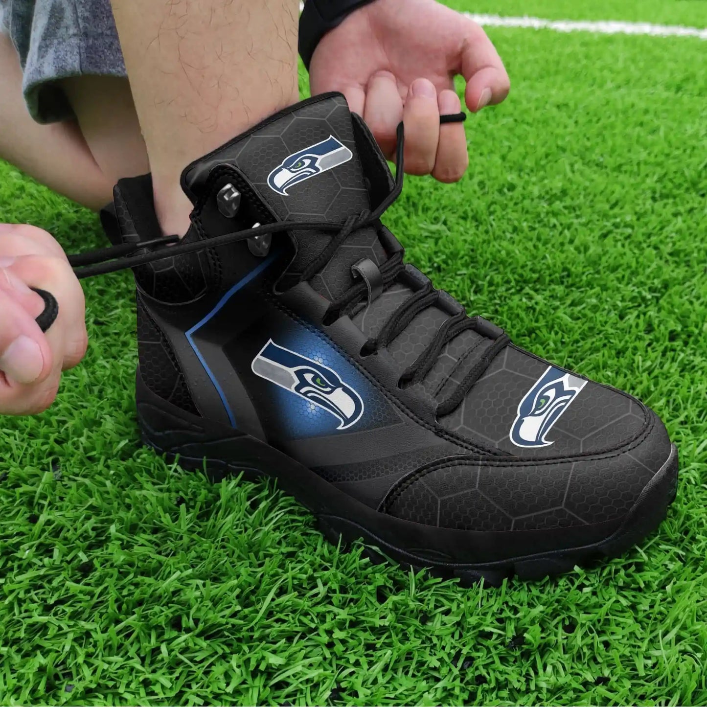 Seattle Seahawks Hiking Shoes 62