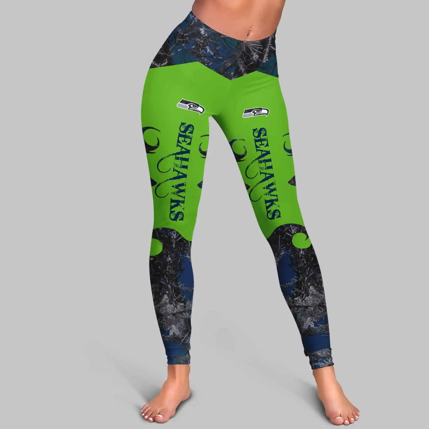 Seattle Seahawks Leggings And Hoodie BG60