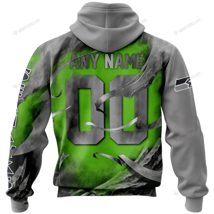 Seattle Seahawks Limited Edition All Over Print Hoodie Sweatshirt Zip Hoodie T shirt Unisex 880