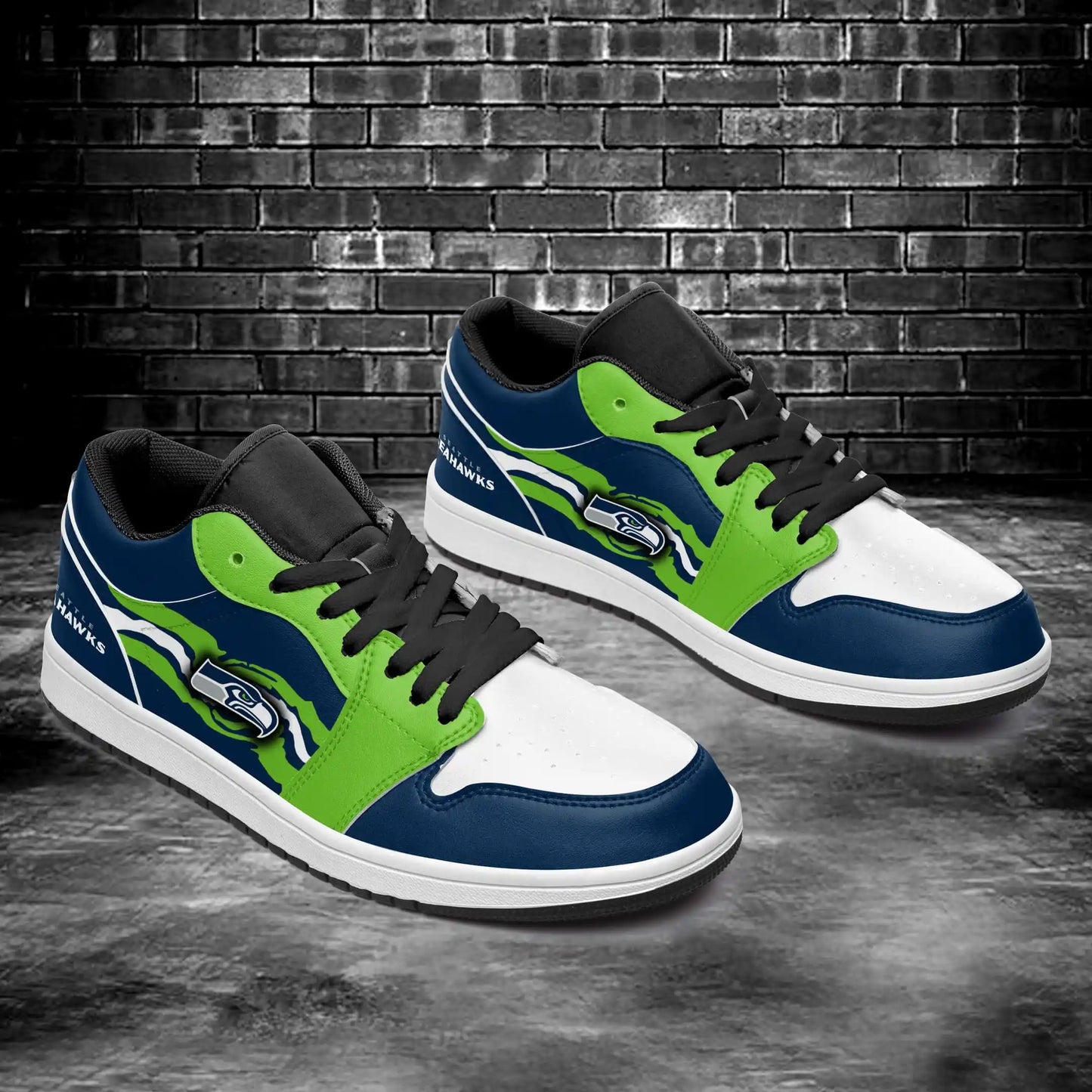 Seattle Seahawks Low Sneakers BG3