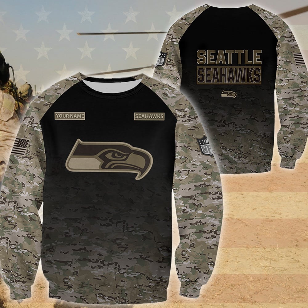 Seattle Seahawks Personalized All Over Printed 201