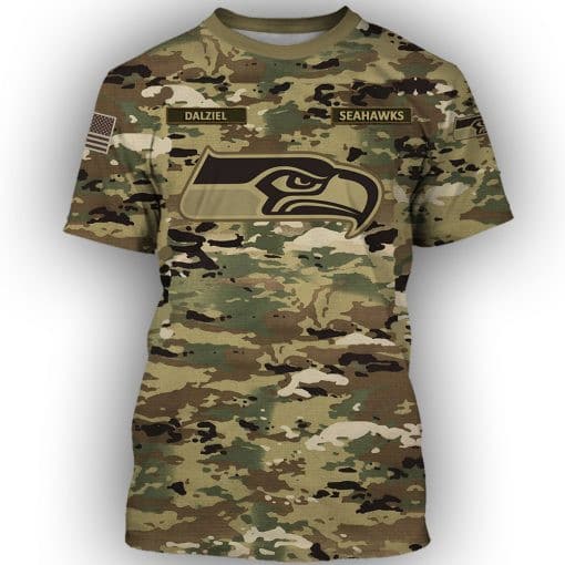 Seattle Seahawks Personalized All Over Printed 222