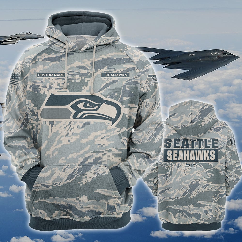 Seattle Seahawks Personalized All Over Printed 376