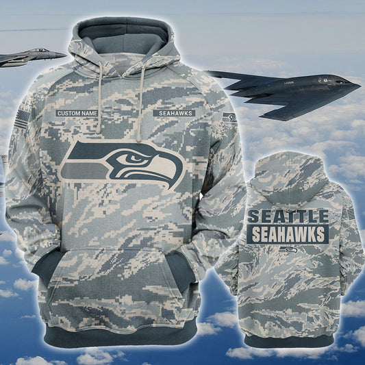 Seattle Seahawks Personalized All Over Printed 376