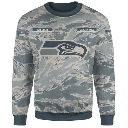 Seattle Seahawks Personalized All Over Printed 376