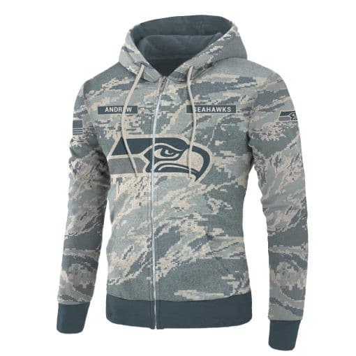 Seattle Seahawks Personalized All Over Printed 376