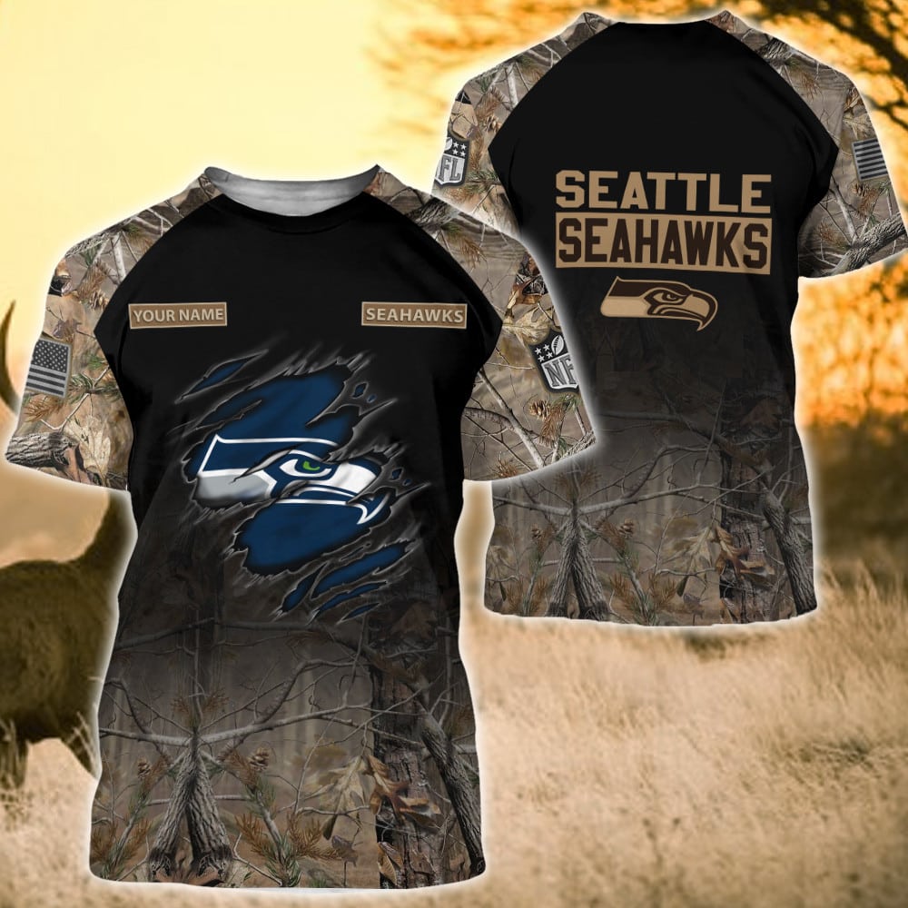 Seattle Seahawks Personalized All Over Printed 393