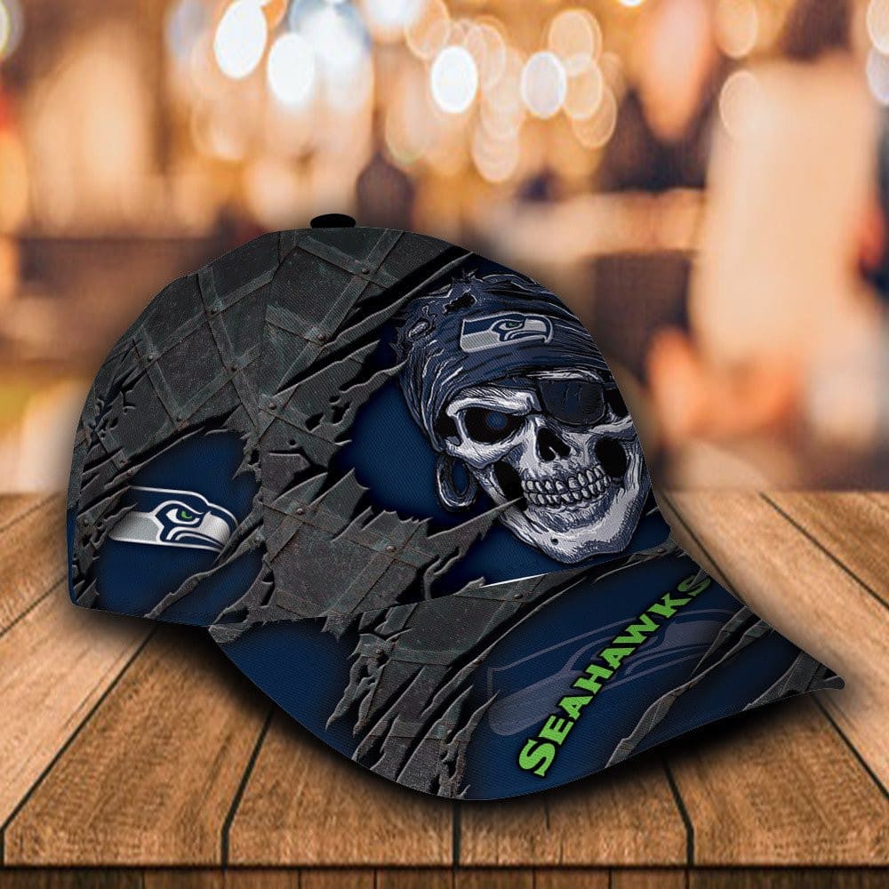 Seattle Seahawks Personalized Classic Cap 383
