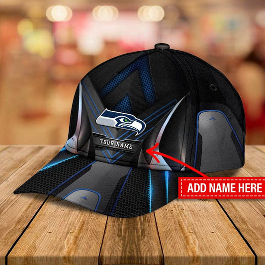Seattle Seahawks Personalized Classic Cap BB128
