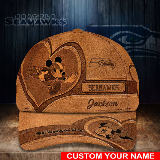 Seattle Seahawks Personalized Classic Cap BB509