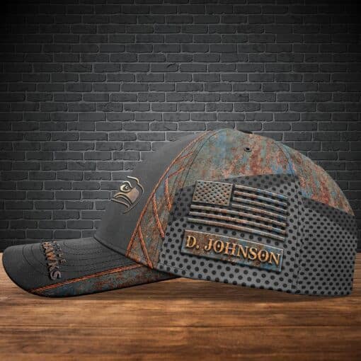 Seattle Seahawks Personalized Classic Cap BG204