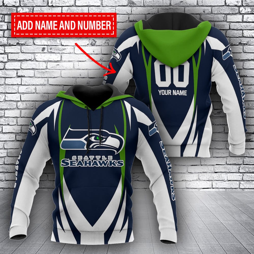 Seattle Seahawks Personalized Hoodie BB108
