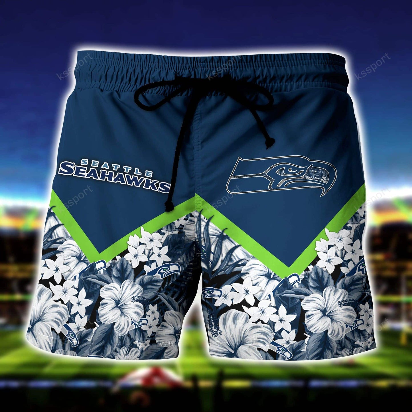 Seattle Seahawks Personalized Shirt and Shorts BG296