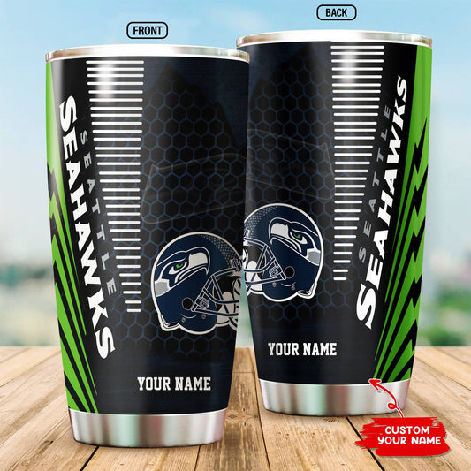 Seattle Seahawks Personalized Tumbler BG200