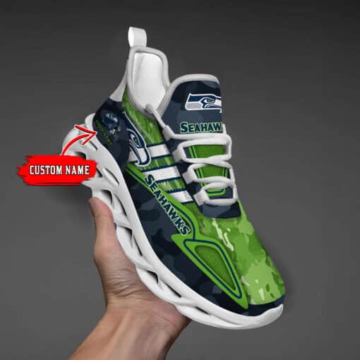 Seattle Seahawks Personalized Yezy Running Sneakers BB260