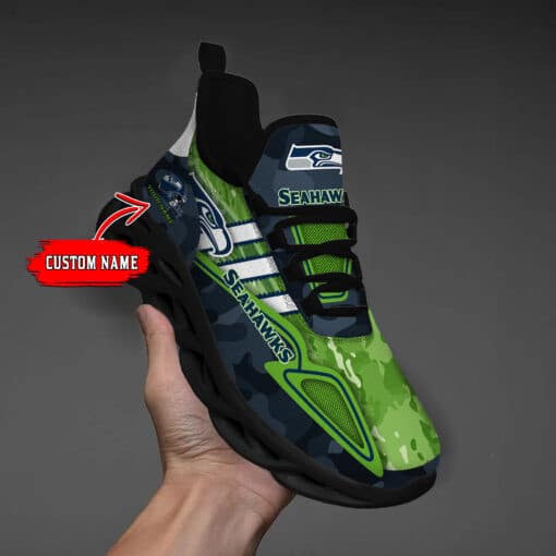Seattle Seahawks Personalized Yezy Running Sneakers BB260